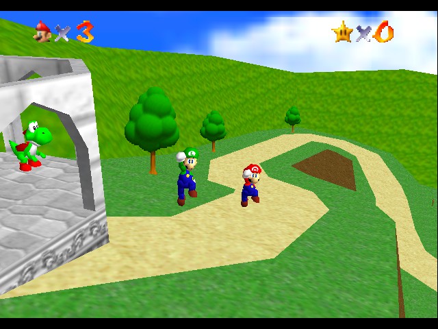 Super Mario Star Road - Multiplayer Edition Screenshot 1